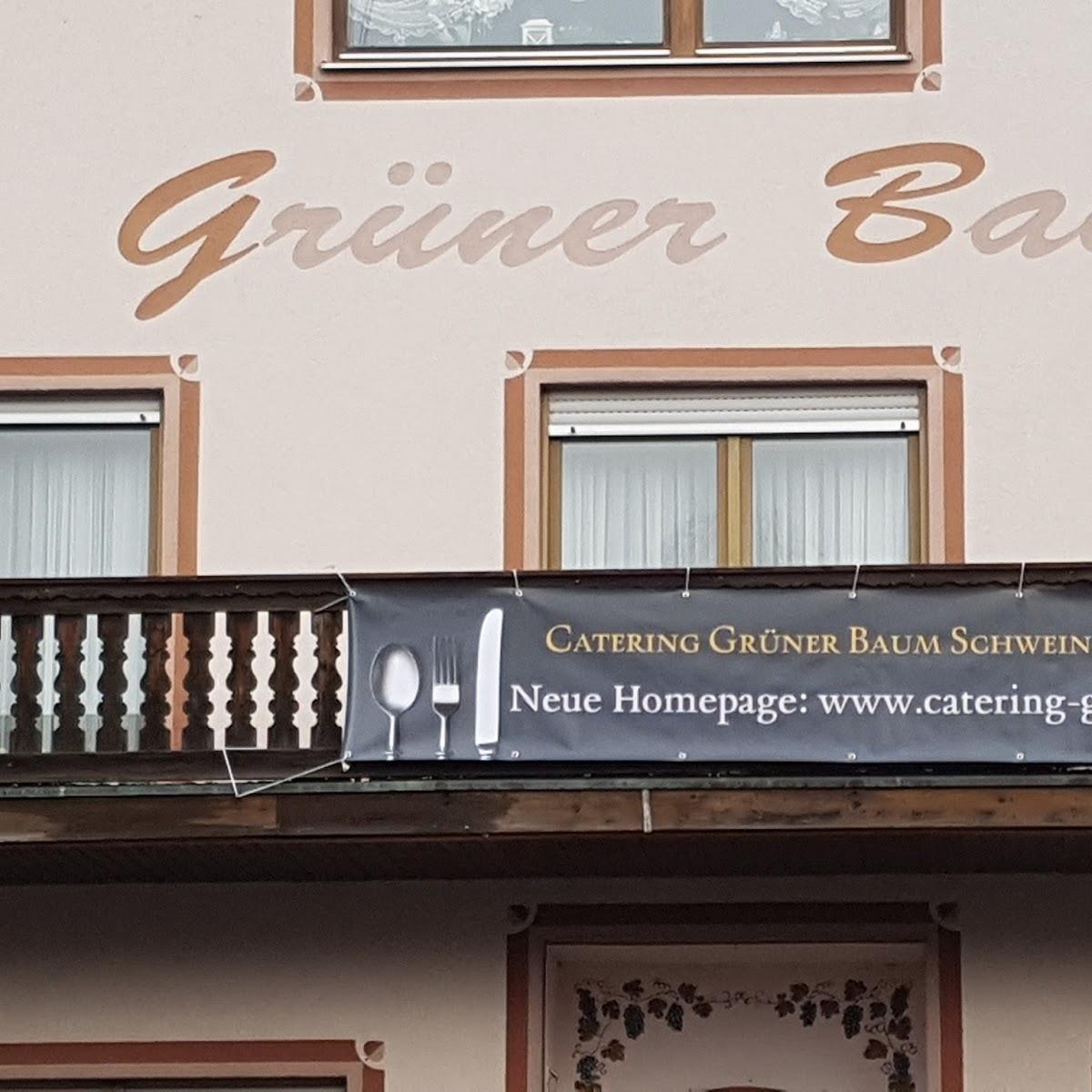 Restaurant "Gasthof und Catering Grüner Baum Schweinberg" in  Hardheim