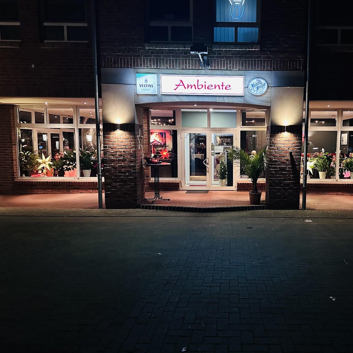 Restaurant "Ambiente" in Syke
