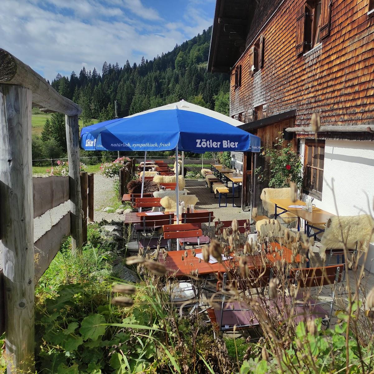 Restaurant "Alpe  Untere Schwande " in Bad Hindelang
