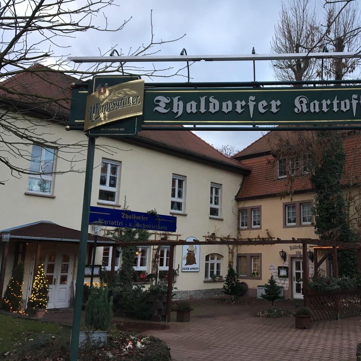 Restaurant "Gaststätte Thaldorfer Kartoffel- & Schnitzelhaus" in Querfurt