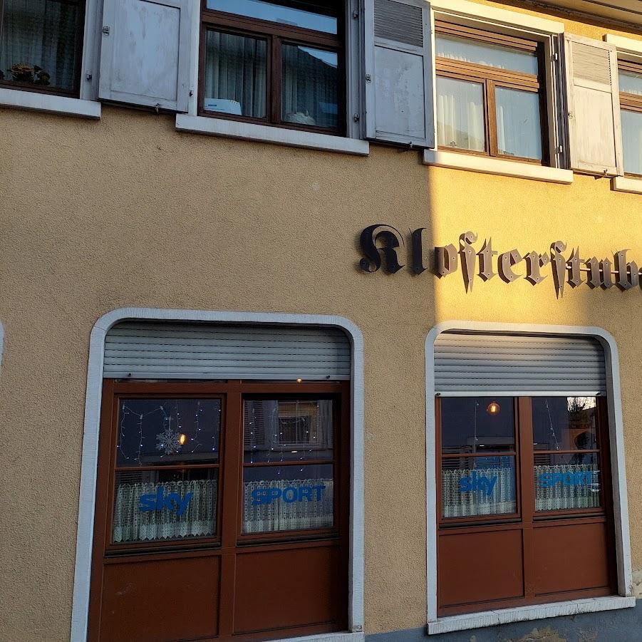 Restaurant "Klosterstube" in Gengenbach