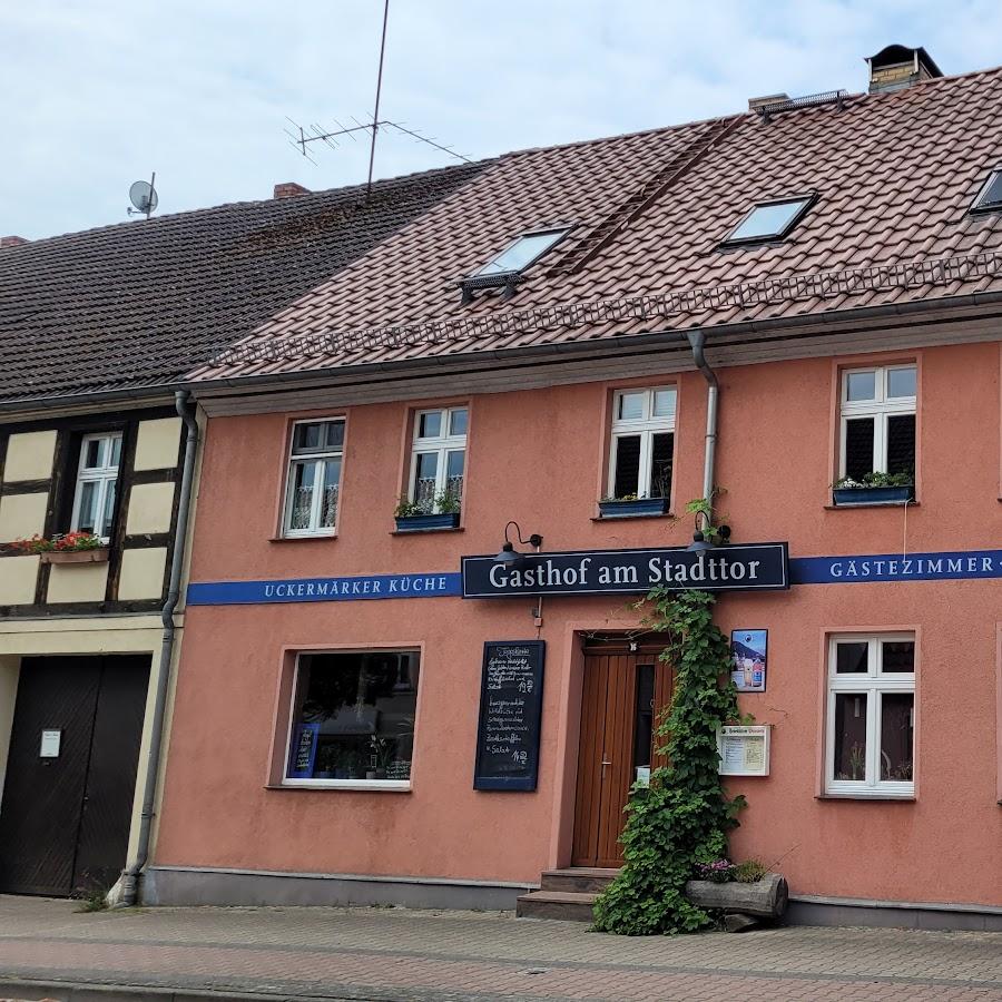 Restaurant "Gasthof am Stadttor" in Lychen