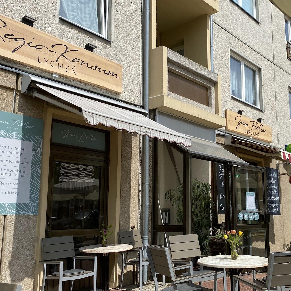 Restaurant "Eiscafé Zum Flößer" in Lychen