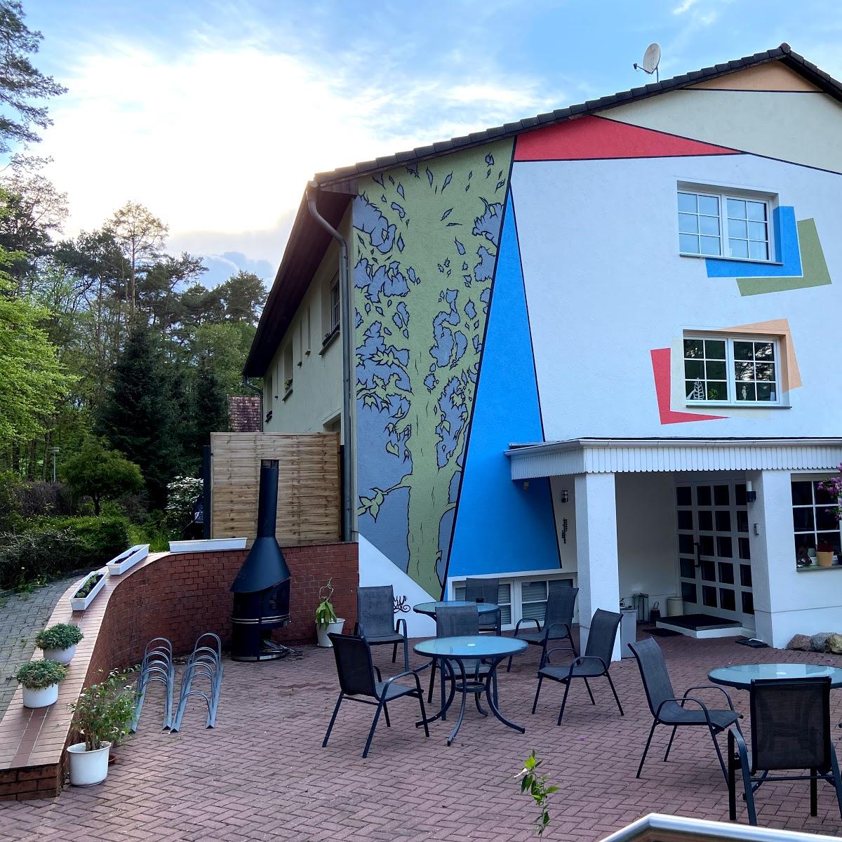 Restaurant "Waldwerk Wurlgrund - Ferienapartments, Galerie & Café K&K" in Lychen