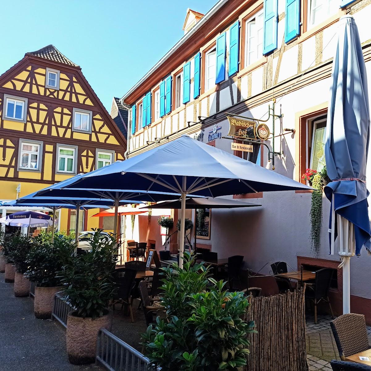 Restaurant "Badischer Hof" in Offenburg