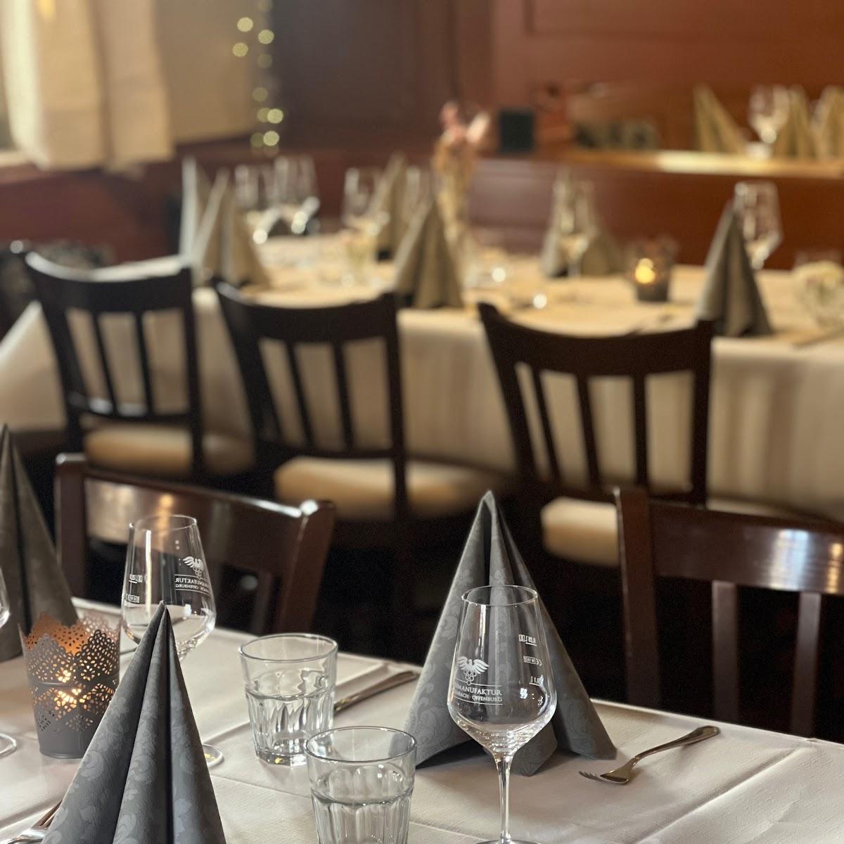 Restaurant "Mercyscher Hof" in Gengenbach