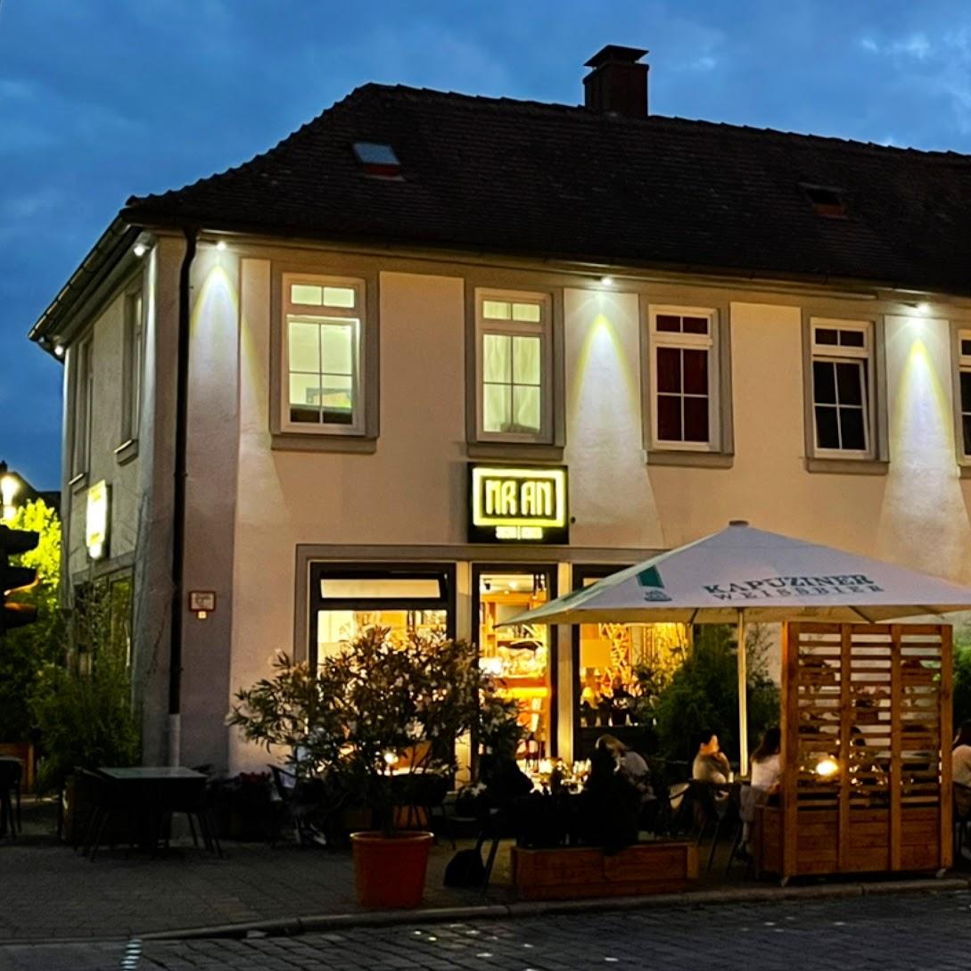 Restaurant "MR AN" in Ansbach