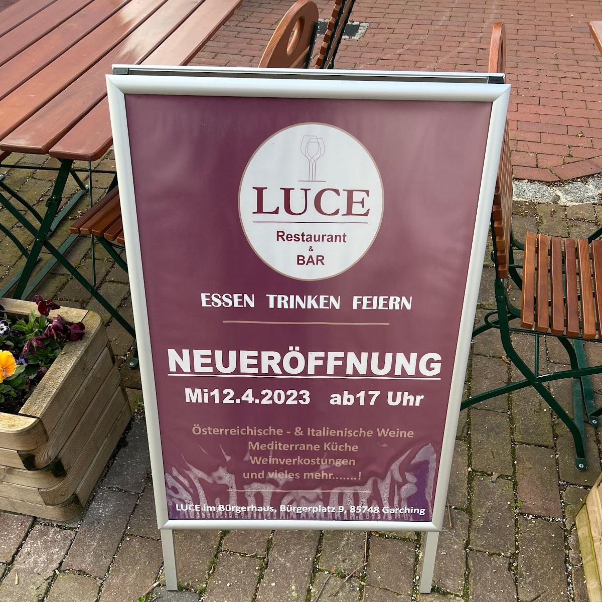 Restaurant "Luce Restaurant und Bar" in Garching bei München