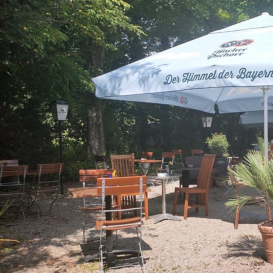 Restaurant "Zur Buche Freimann , Wirtsgarten, Restaurant, Kiosk," in München