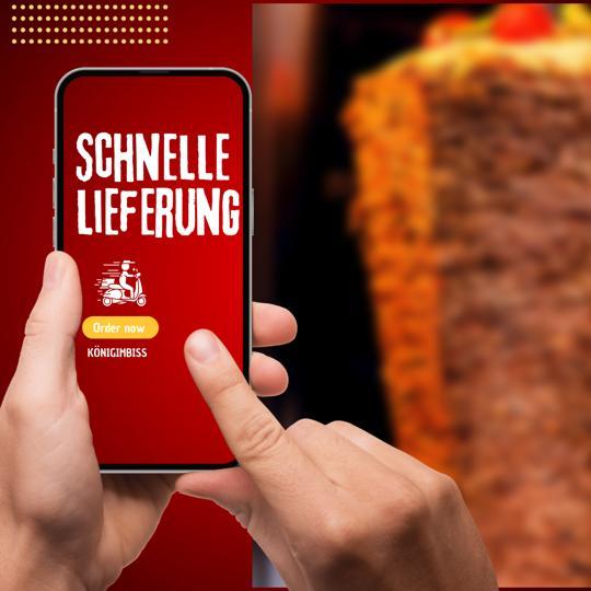 Restaurant "König imbiss" in Geslau