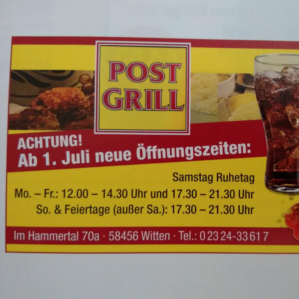 Restaurant "Postgrill" in Witten