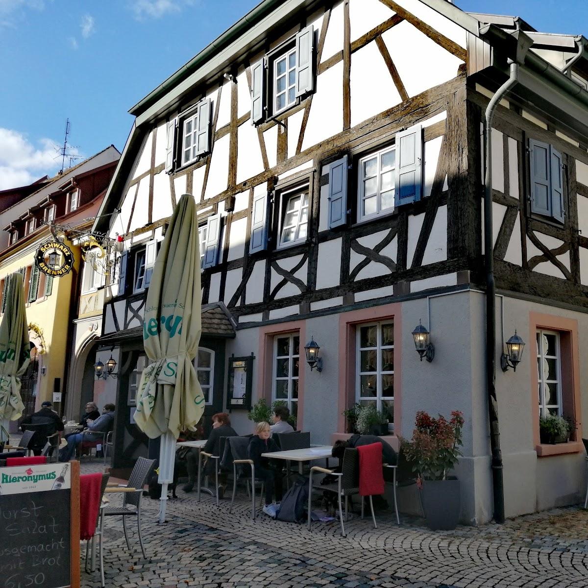 Restaurant "Schwarzbrenner" in Endingen am Kaiserstuhl