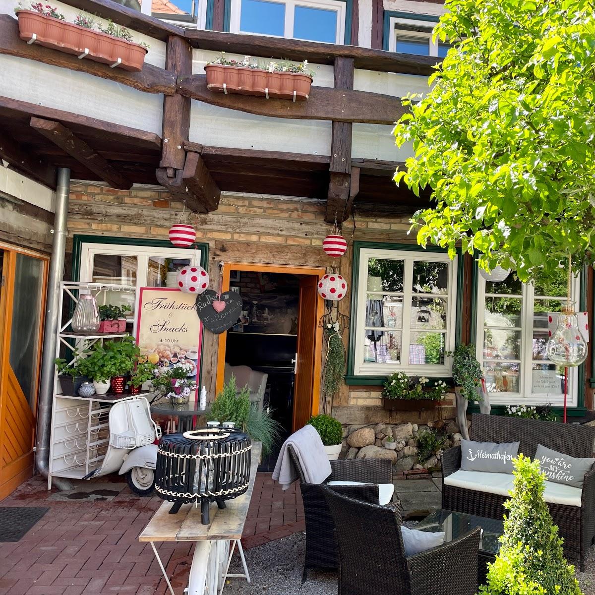 Restaurant "Café Faltenrock" in Plau am See