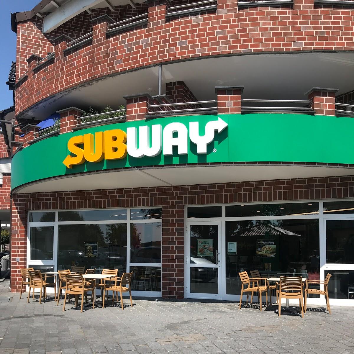 Restaurant "Subway" in Delbrück