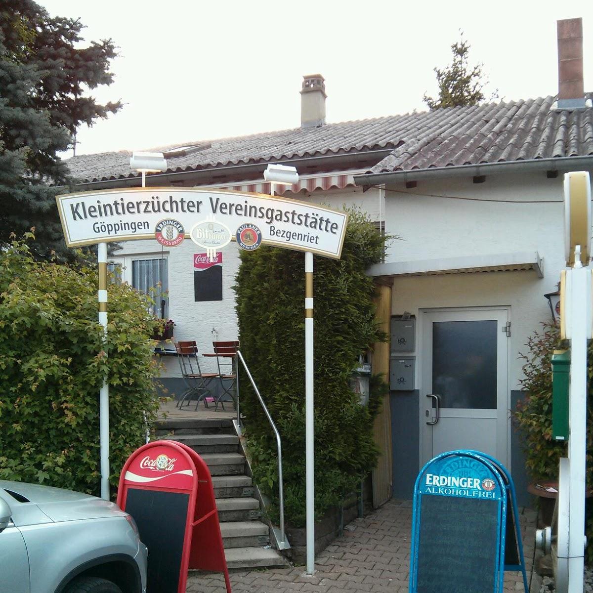 Restaurant "Kleintierzuchtvereinsgaststätte Bezgenriet" in  Göppingen