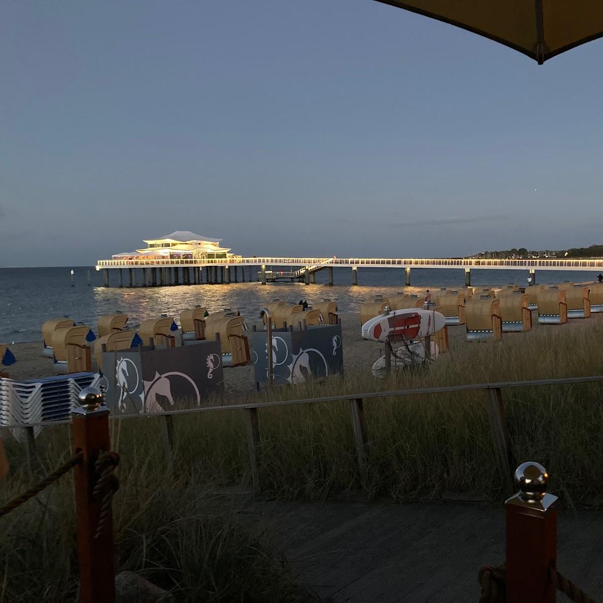 Restaurant "molo" in Timmendorfer Strand