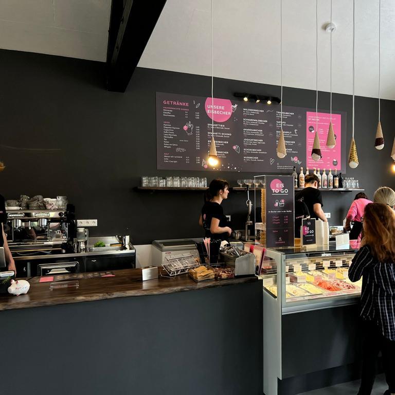 Restaurant "Eisfabrik" in Keltern