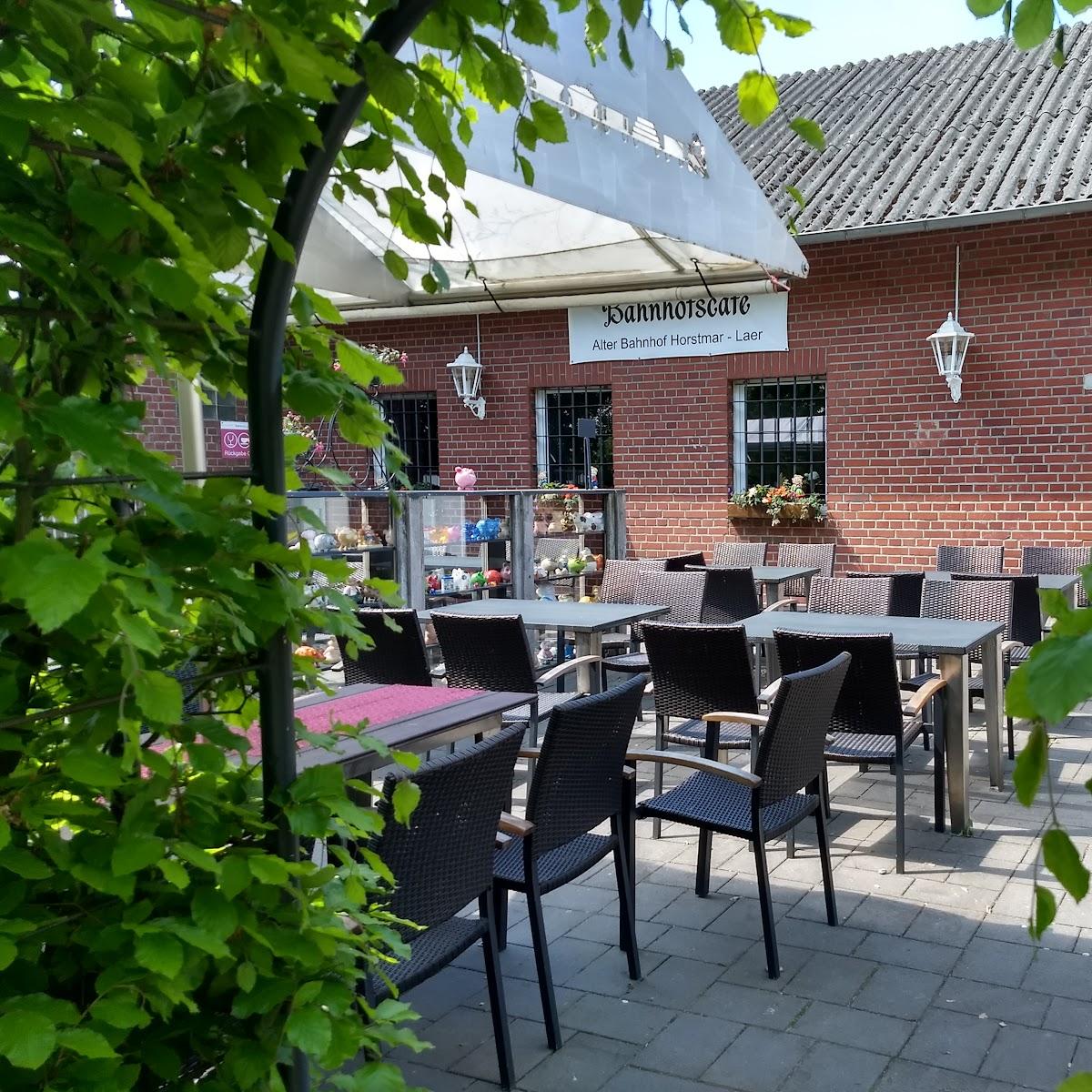 Restaurant "Bahnhofscafe -Laer" in Horstmar