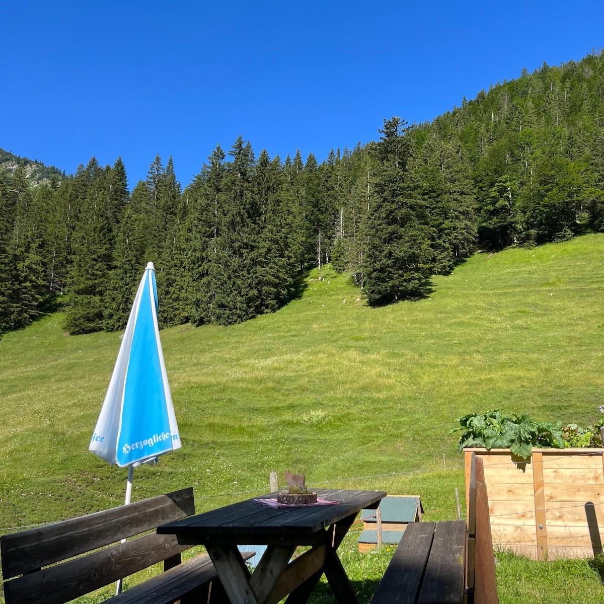 Restaurant "Bayr-Alm (Boareibl Alm)" in Kreuth