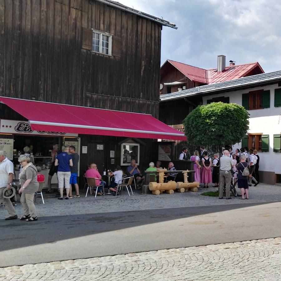 Restaurant "Eis-Oase - Glühwein-Oase" in Fischen im Allgäu