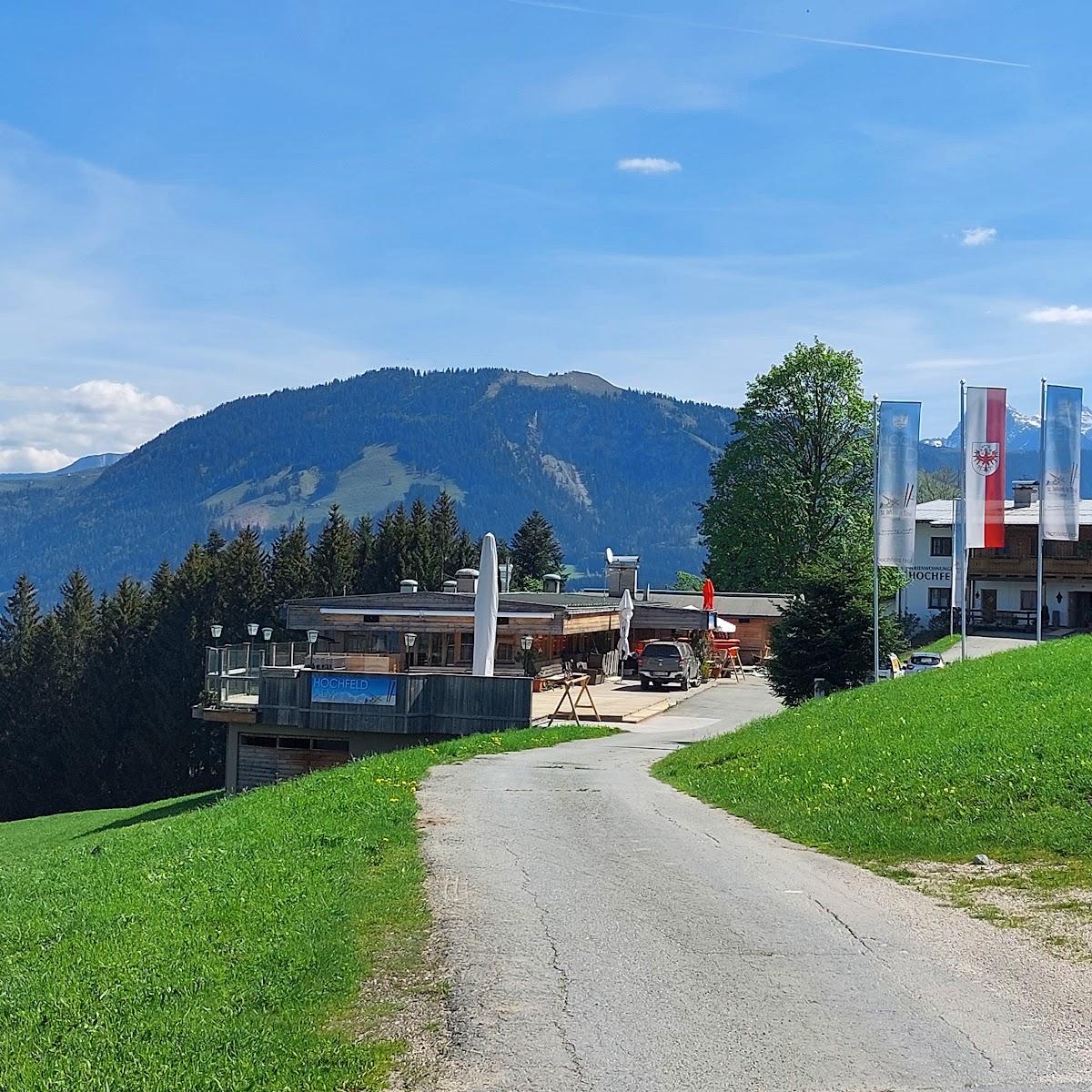 Restaurant "HOCHFELDALM" in Sankt Johann in Tirol
