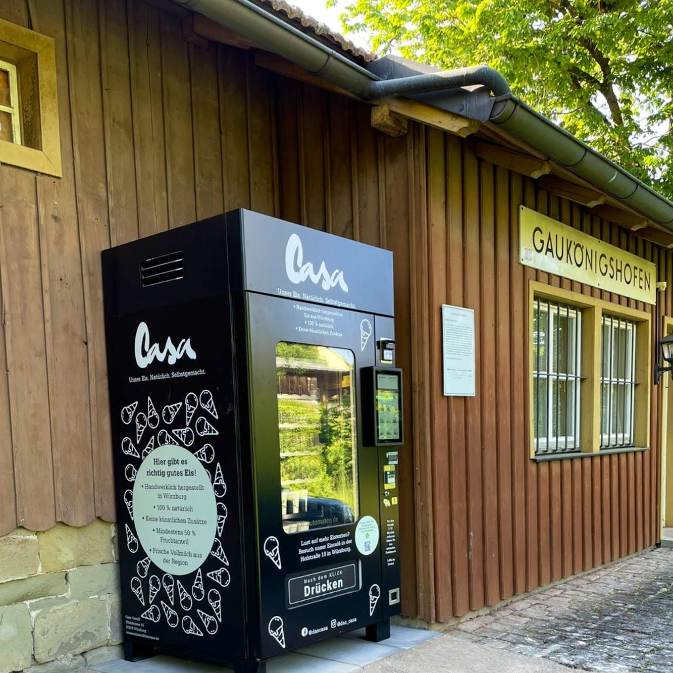 Restaurant "Das Casa Eisautomat" in Gaukönigshofen