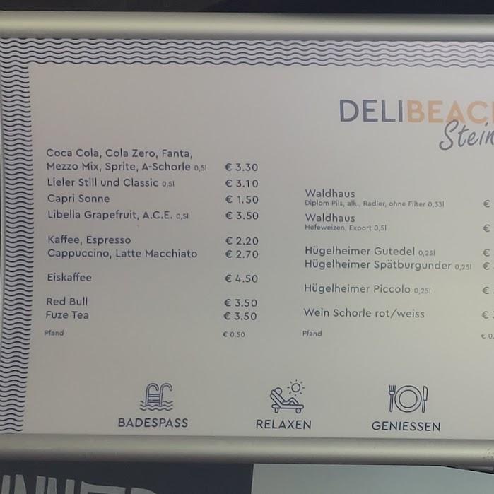 Restaurant "Deli beach - Imbiss im Freibad" in Steinen