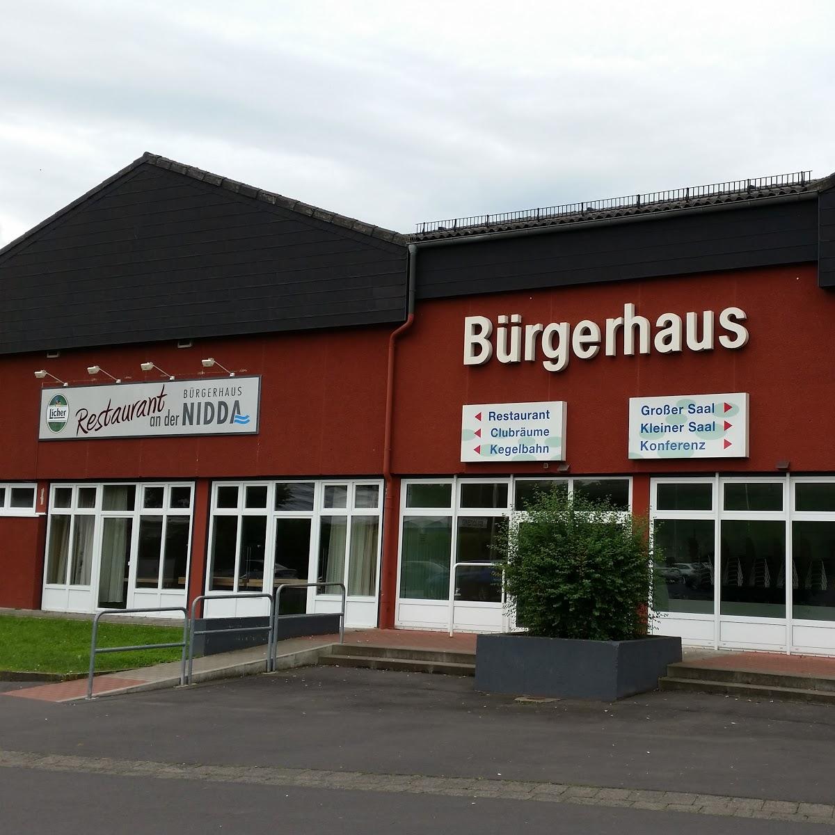 Restaurant "Bürgerhaus" in Nidda