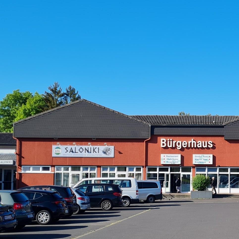 Restaurant "Bürgerhaus" in Nidda