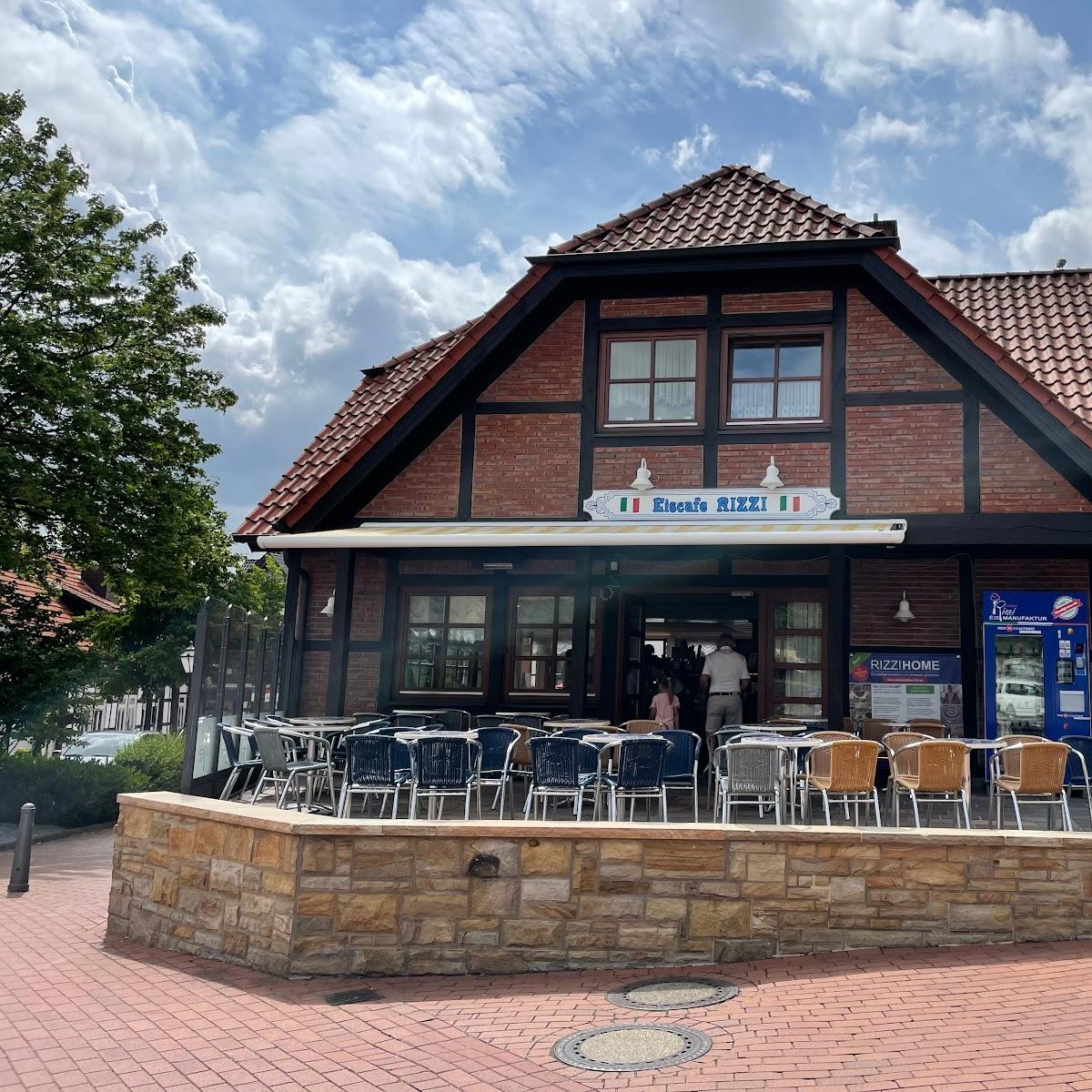 Restaurant "Eismanufaktur Rizzi" in Hagen am Teutoburger Wald