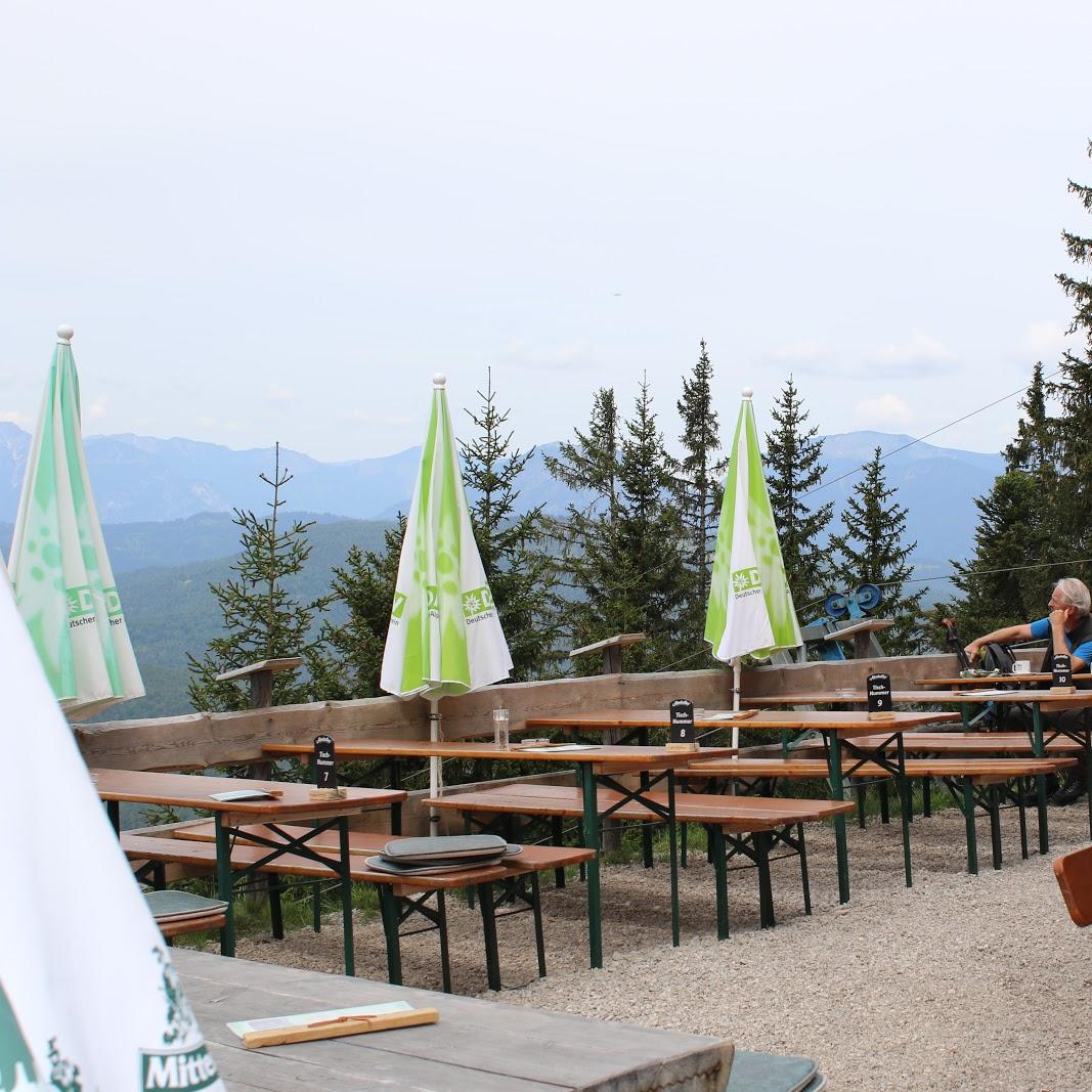 Restaurant "Brunnsteinhütte" in Mittenwald