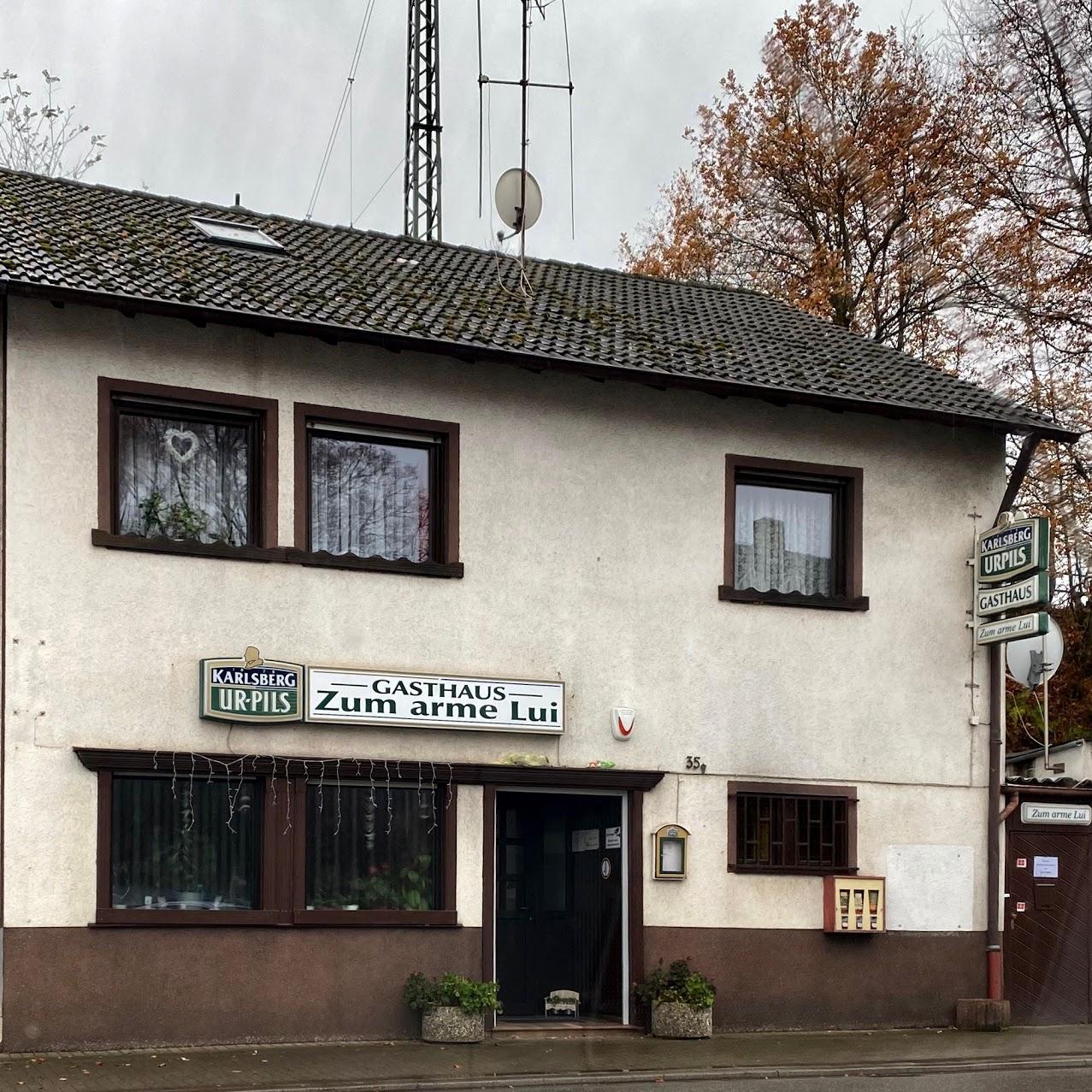 Restaurant "Gasthaus Zum Arme Lui" in Sankt Ingbert