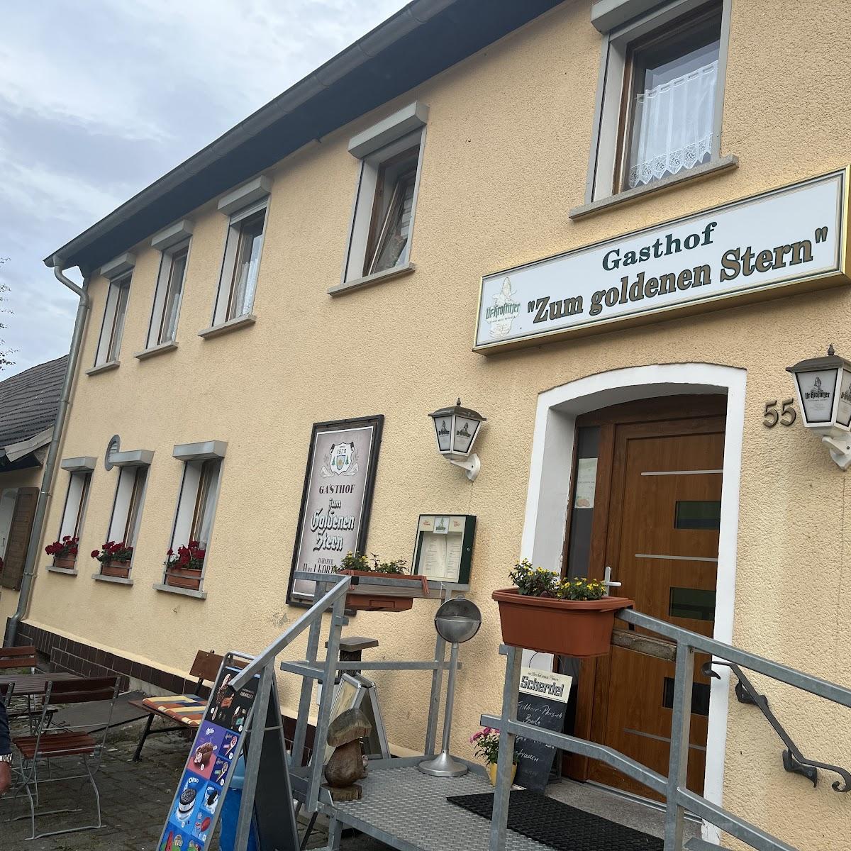 Restaurant "Zum goldenen Stern" in Falkenstein-Harz