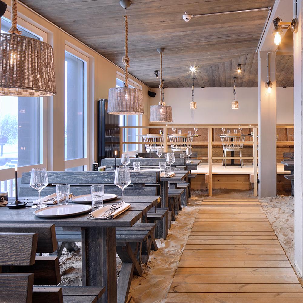 Restaurant "Strandschuppen" in Büsum