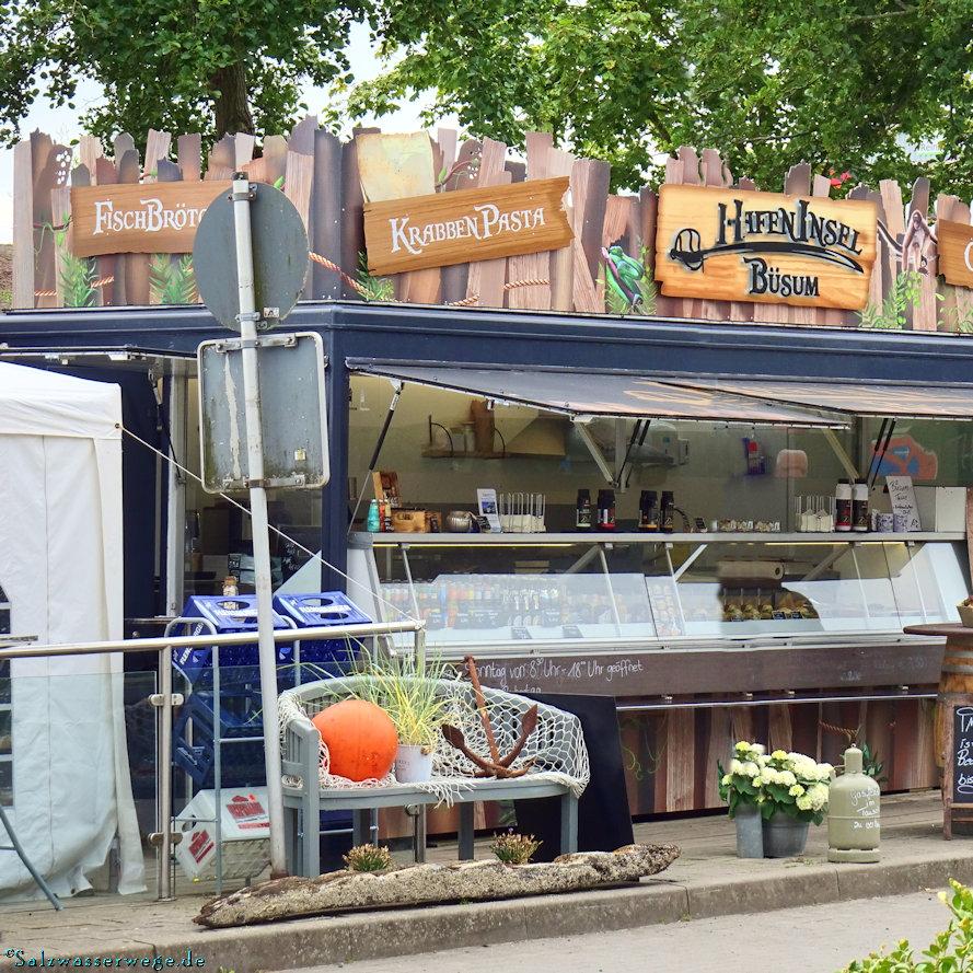 Restaurant "Hafeninsel" in Büsum