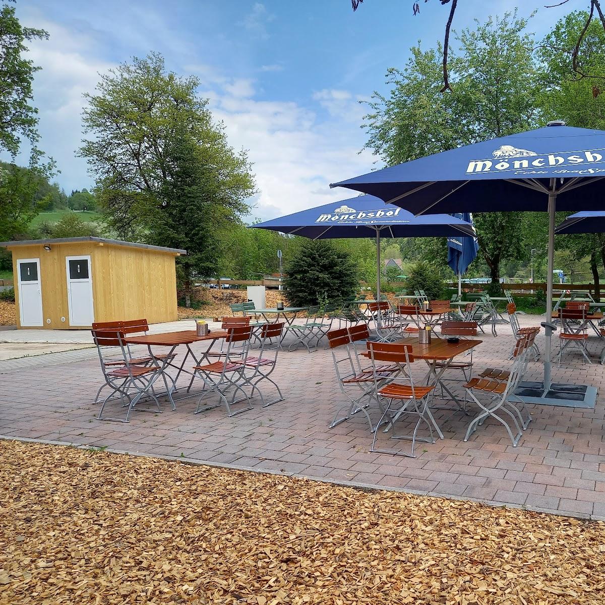 Restaurant "Biergarten" in Steinwiesen