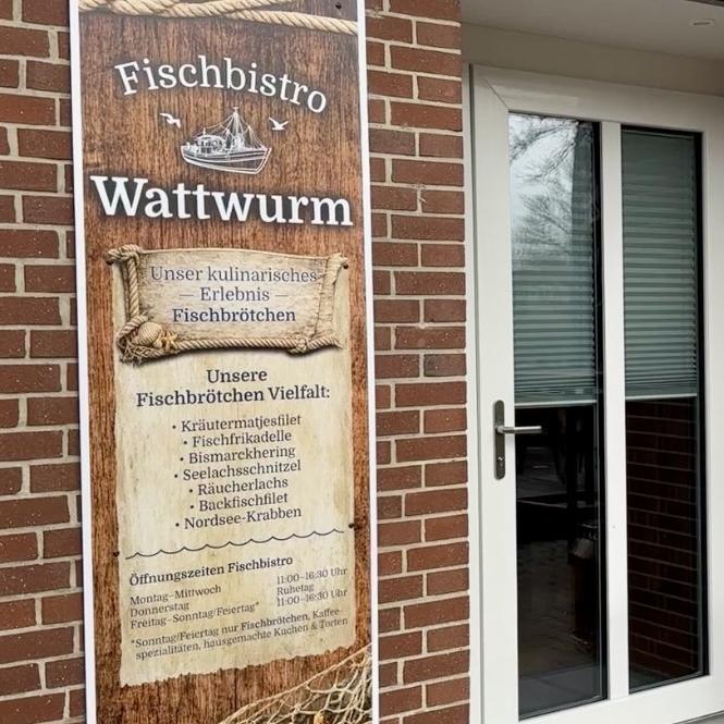 Restaurant "Fischbistro Wattwurm" in Wurster Nordseeküste