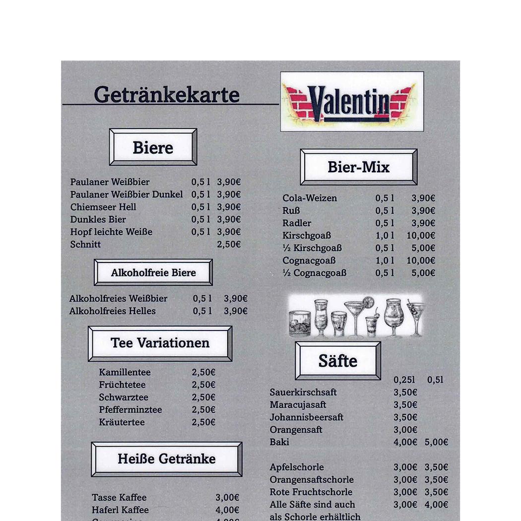 Restaurant "Valentin Schwabniederhofen" in Altenstadt