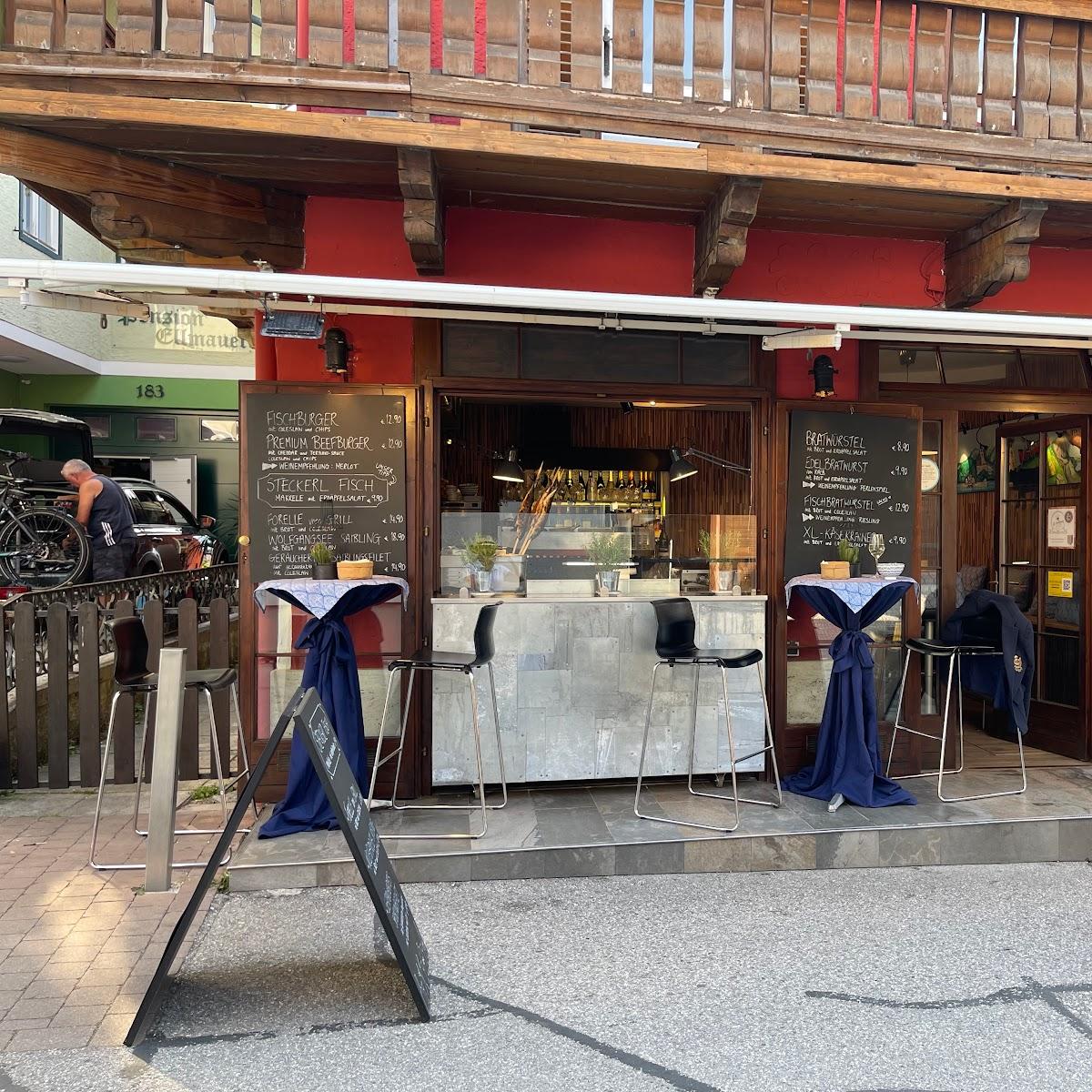 Restaurant "Bratwurst Fischerei" in Sankt Wolfgang im Salzkammergut