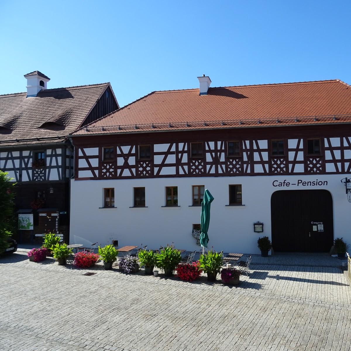 Restaurant "Pension-Gästehaus „Zum Egerländer Fachwerkhof“ mit  Das Marktplatz-Cafe " in Bad Neualbenreuth