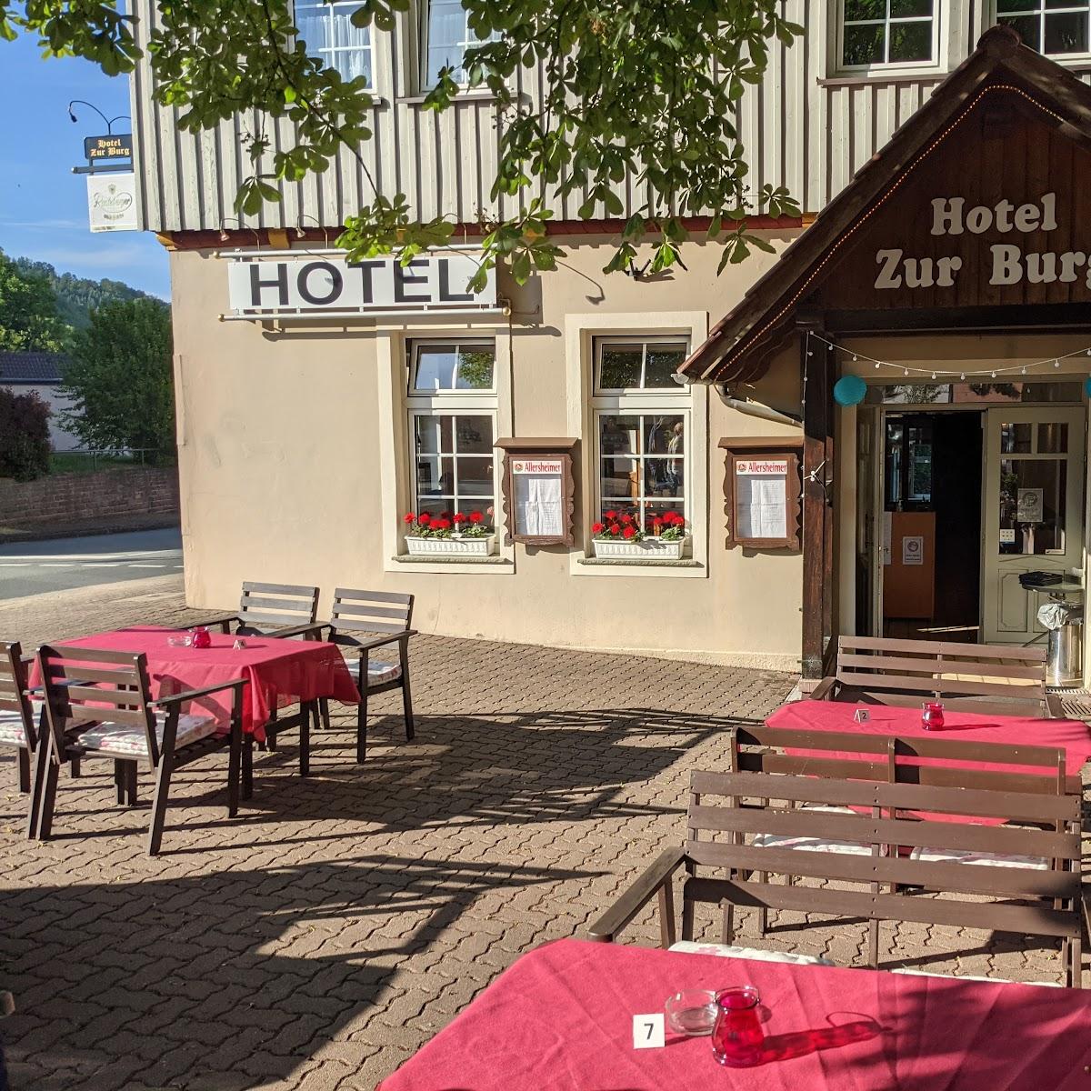 Restaurant "Hotel zur Burg" in Polle
