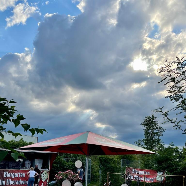 Restaurant "Biergarten am Elberadweg" in Heidenau
