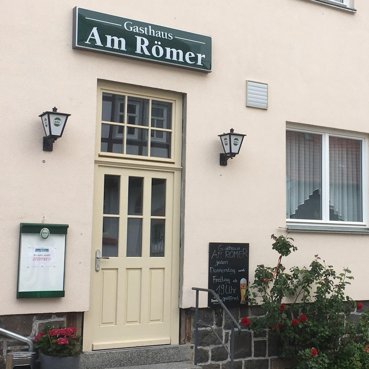 Restaurant "Gasthaus Am Römer" in Mücke