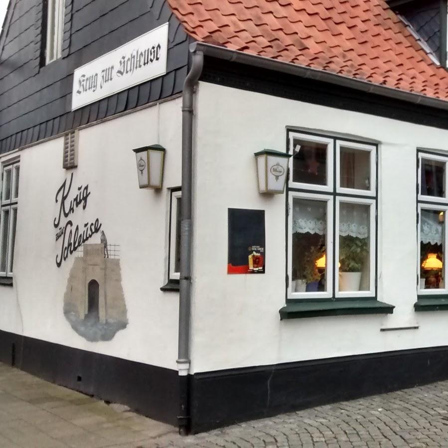 Restaurant "Krug zur Schleuse" in Husum