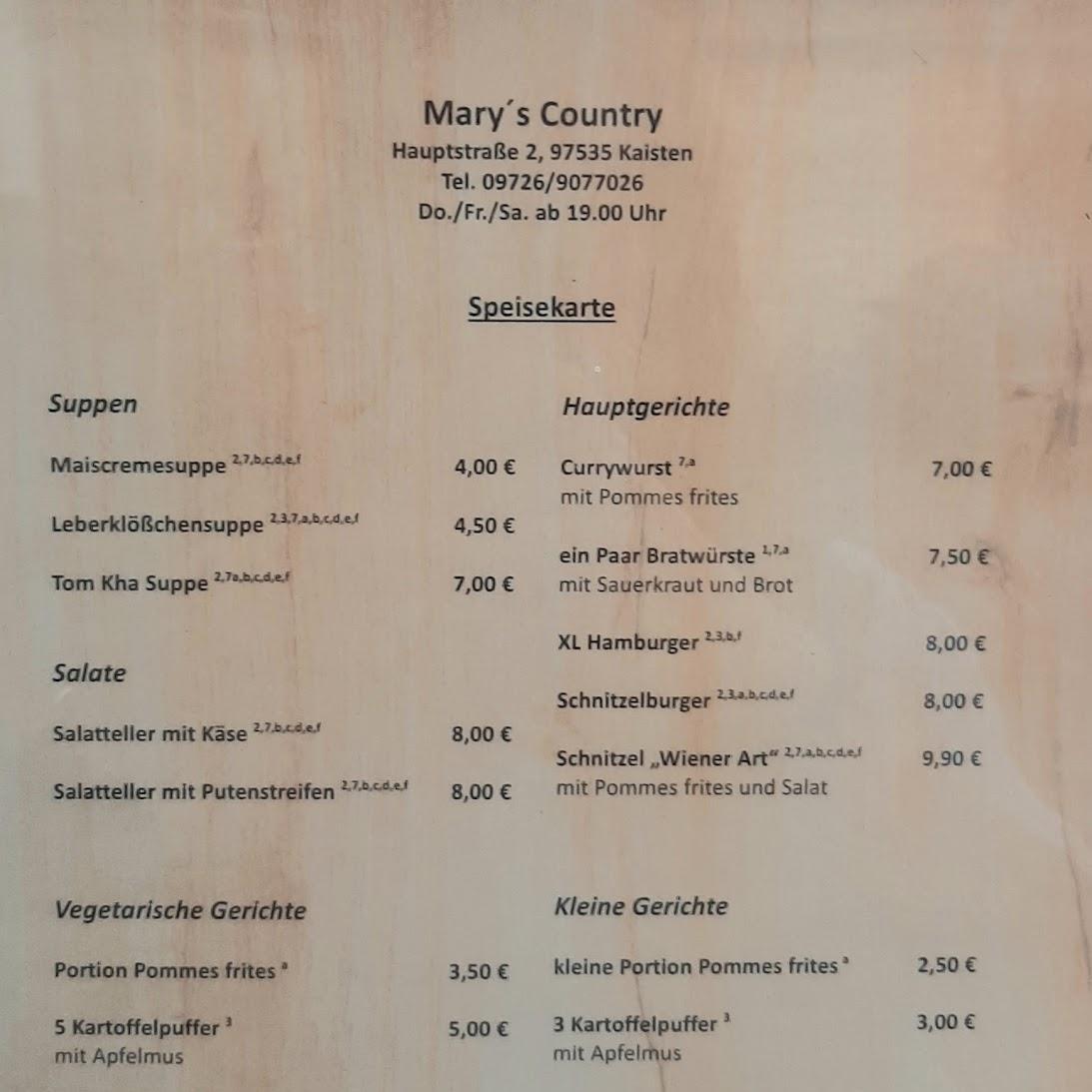 Restaurant "Mary