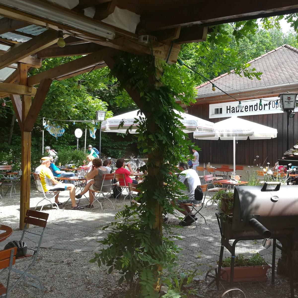 Restaurant "Radlbahnhof Hauzendorf" in Bernhardswald