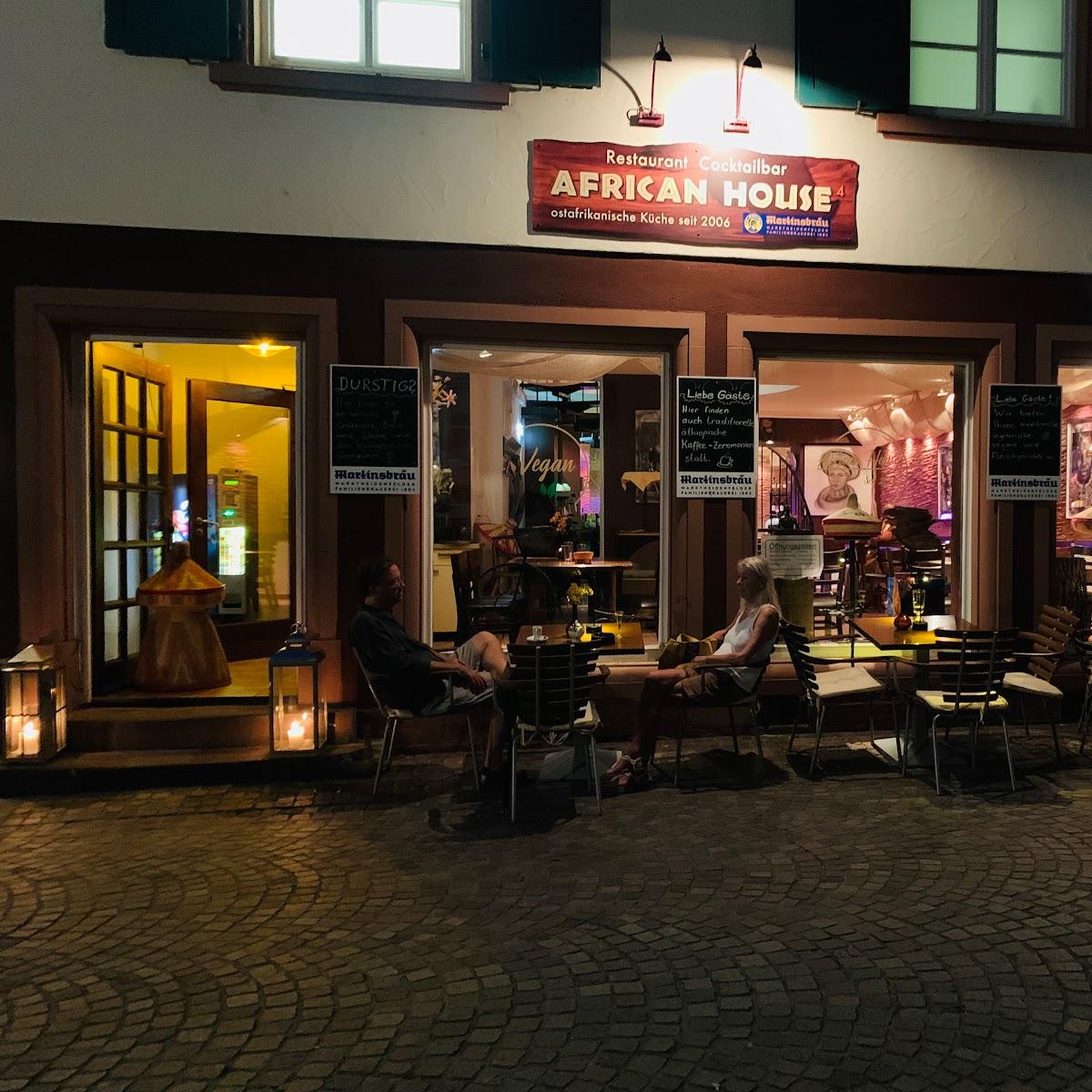 Restaurant "African House" in Wertheim