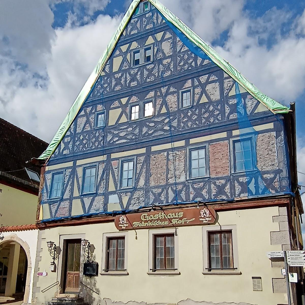 Restaurant "Gasthaus Fränkischer Hof" in Röttingen