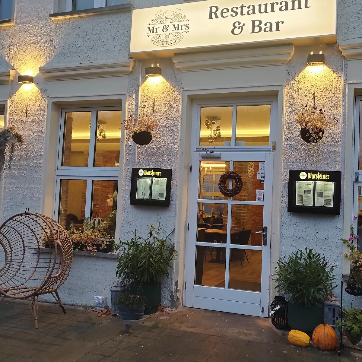 Restaurant "Mr & Mrs" in Pasewalk