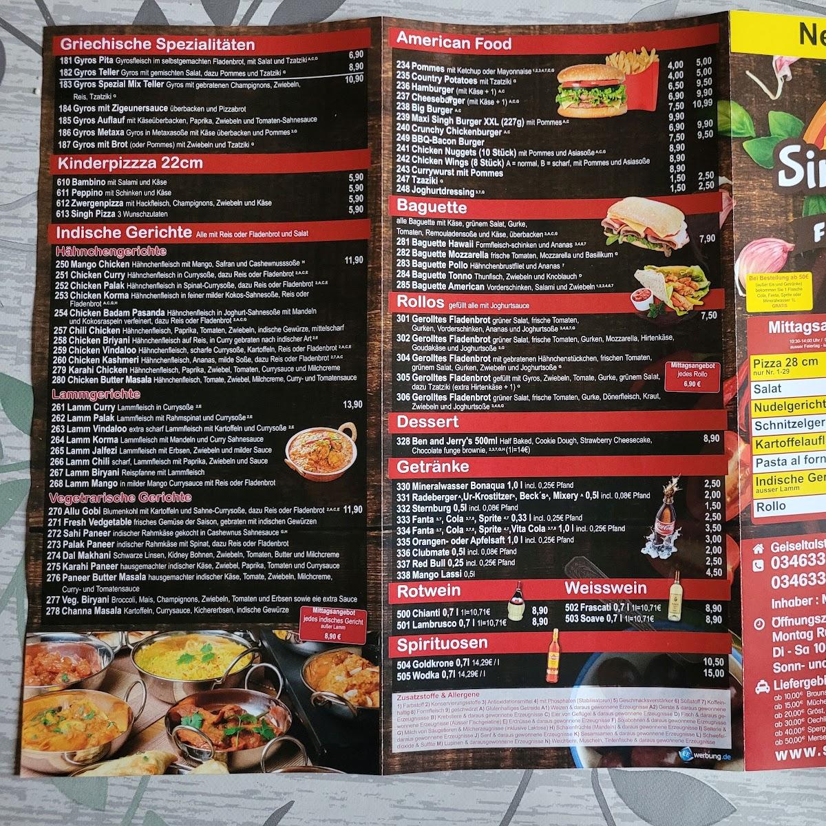 Restaurant "Singh Pizza" in Braunsbedra